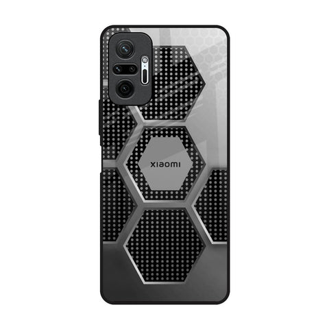 Hexagon Style Glossy Case For Redmi Note 10 Pro Max
