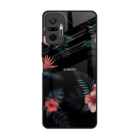 Tropical Art Flower Glossy Case for Redmi Note 10 Pro Max