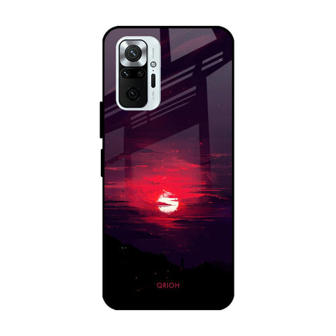 Morning Red Sky Glossy Case For Redmi Note 10 Pro Max