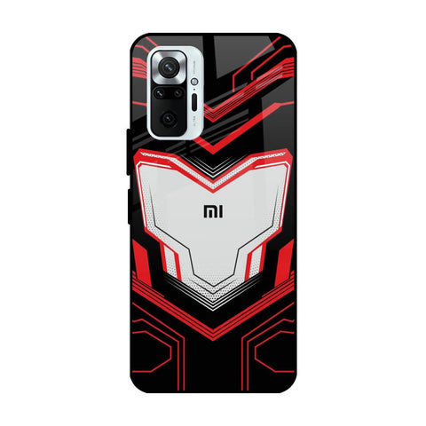 Quantum Suit Glossy Case For Redmi Note 10 Pro Max