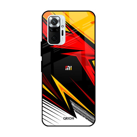 Race Jersey Pattern Glossy Case For Redmi Note 10 Pro Max
