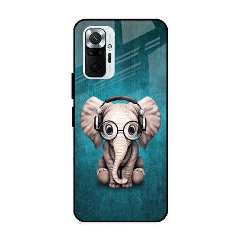 Adorable Baby Elephant Glossy Case For Redmi Note 10 Pro Max