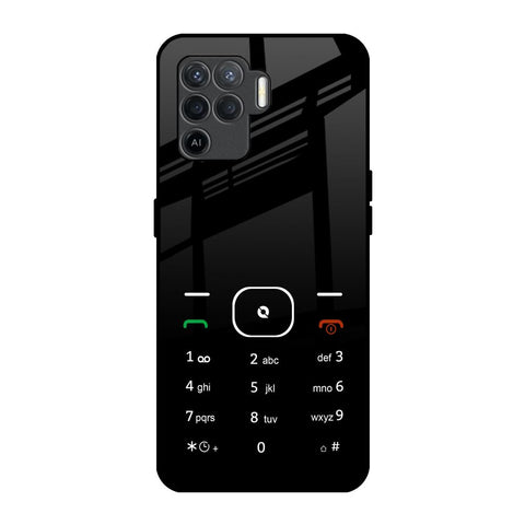 Classic Keypad Pattern Glossy Case for Oppo F19 Pro