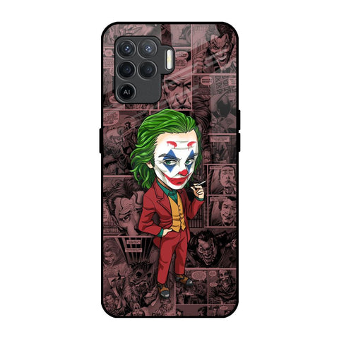 Joker Cartoon Glossy Case for Oppo F19 Pro
