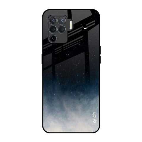 Black Aura Glossy Case for Oppo F19 Pro