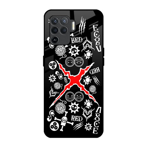 Red Zone Glossy Case for Oppo F19 Pro