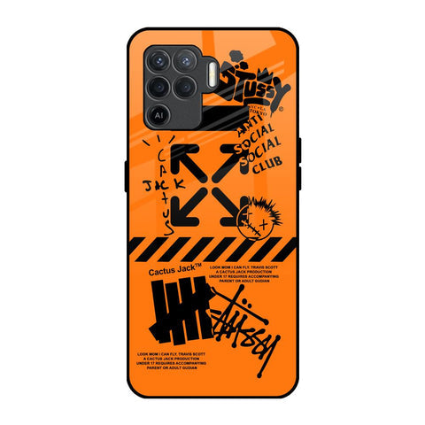 Anti Social Club Glossy Case for Oppo F19 Pro