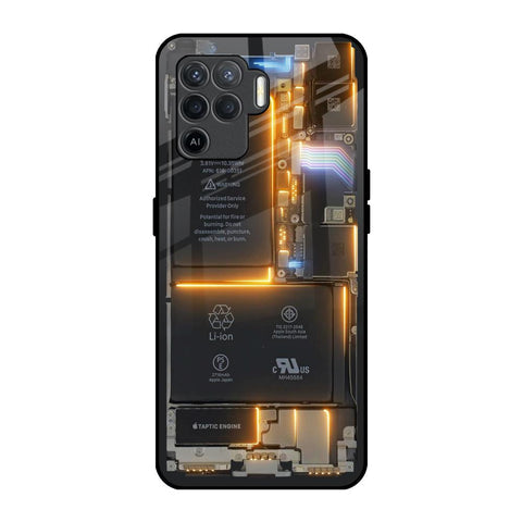 Glow Up Skeleton Glossy Case for Oppo F19 Pro