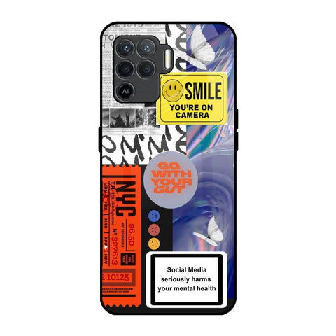 Smile for Camera Glossy Case for Oppo F19 Pro