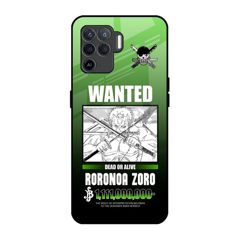 Zoro Wanted Glossy Case for Oppo F19 Pro
