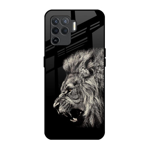 Brave Lion Glossy Case for Oppo F19 Pro