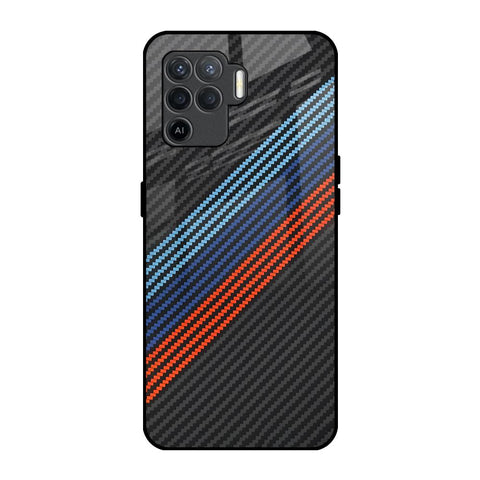 Carbon Inspired Glossy Case for Oppo F19 Pro