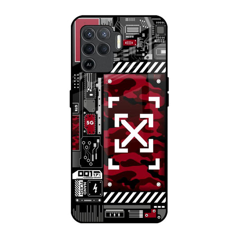 Technology Art Glossy Case for Oppo F19 Pro