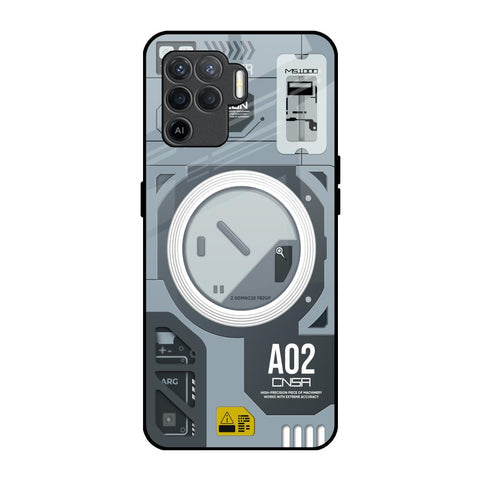 Modern Technology Glossy Case for Oppo F19 Pro