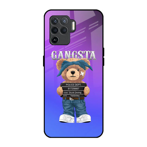 Gangsta Bear Glossy Case for Oppo F19 Pro