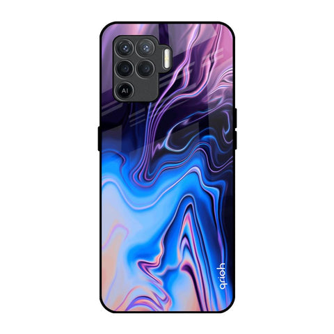 Psychic Texture Glossy Case for Oppo F19 Pro
