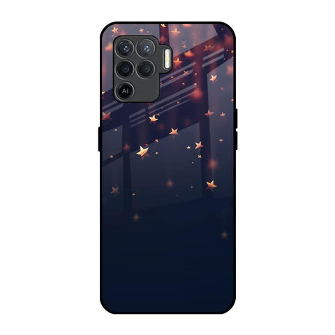 Falling Stars Glossy Case For Oppo F19 Pro