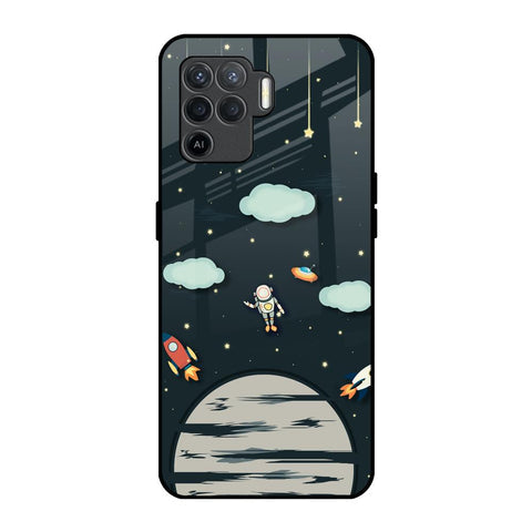Astronaut Dream Glossy Case For Oppo F19 Pro