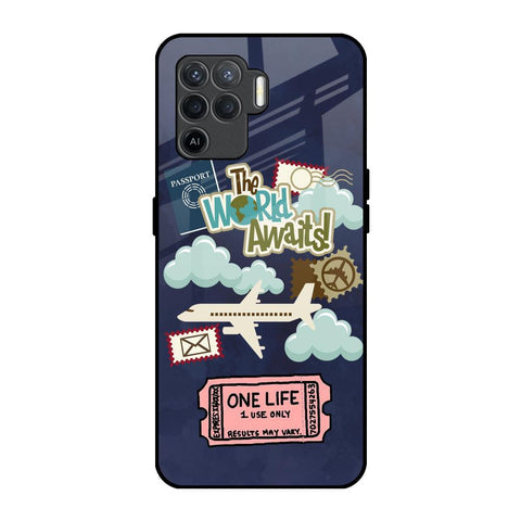 Tour The World Glossy Case For Oppo F19 Pro