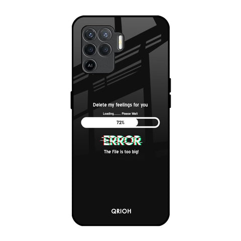 Error Glossy Case for Oppo F19 Pro