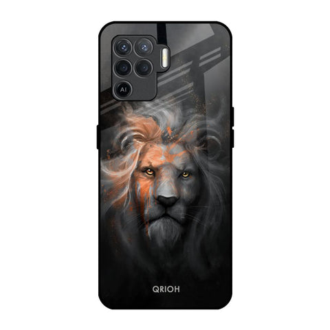Devil Lion Glossy Case for Oppo F19 Pro