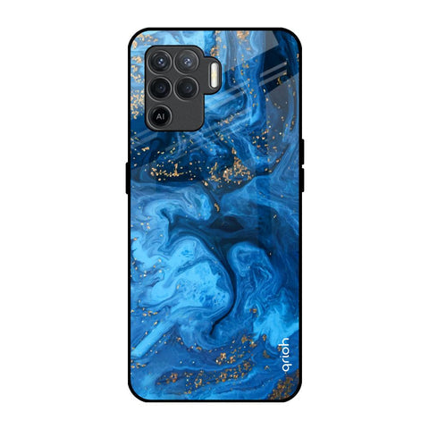 Gold Sprinkle Glossy Case for Oppo F19 Pro