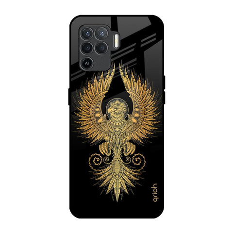 Mythical Phoenix Art Glossy Case for Oppo F19 Pro
