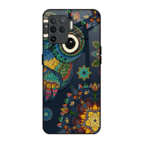 Owl Art Glossy Case for Oppo F19 Pro