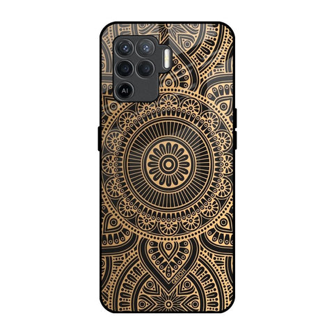 Luxury Mandala Glossy Case for Oppo F19 Pro