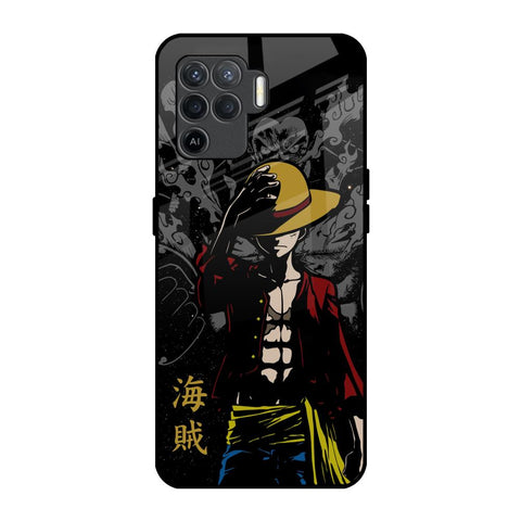 Dark Luffy Glossy Case for Oppo F19 Pro