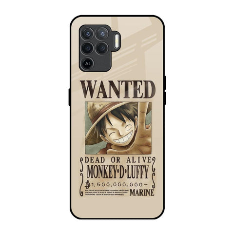 Luffy Wanted Glossy Case for Oppo F19 Pro