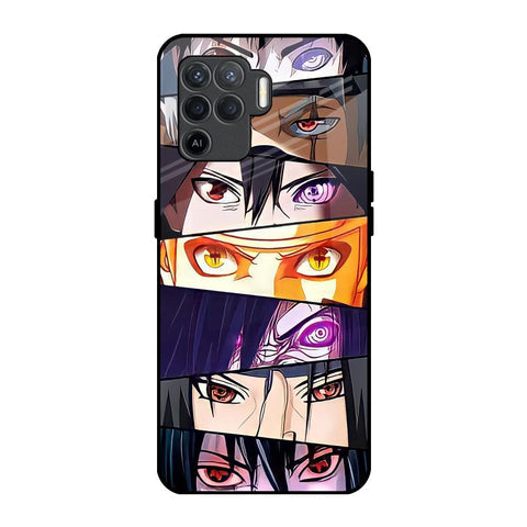 Anime Eyes Glossy Case for Oppo F19 Pro