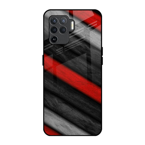 Soft Wooden Texture Glossy Case for Oppo F19 Pro
