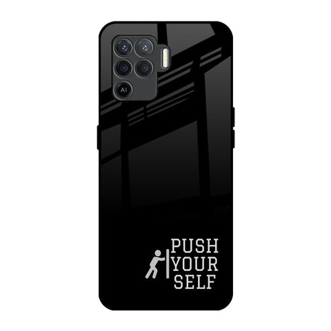 Push Your Self Glossy Case for Oppo F19 Pro