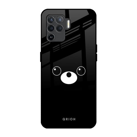Cute Bear Glossy Case for Oppo F19 Pro