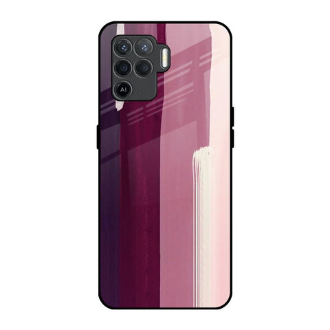 Brush Stroke Art Glossy Case for Oppo F19 Pro