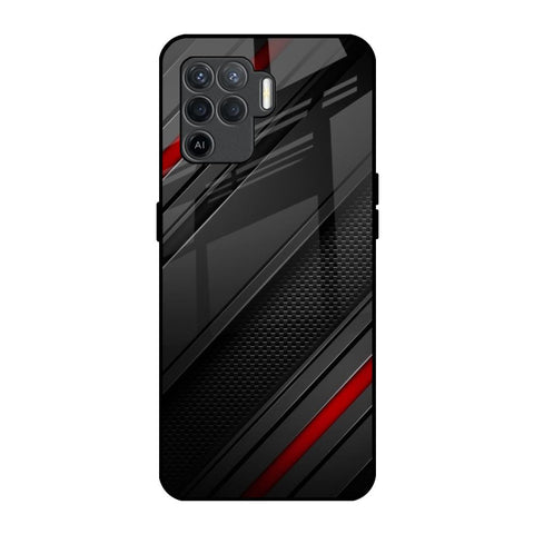 Modern Abstract Glossy Case for Oppo F19 Pro