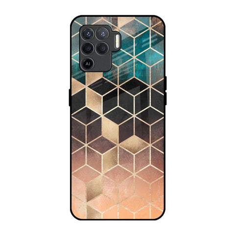 Bronze Texture Glossy Case for Oppo F19 Pro
