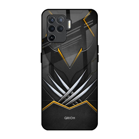 Black Warrior Glossy Case for Oppo F19 Pro