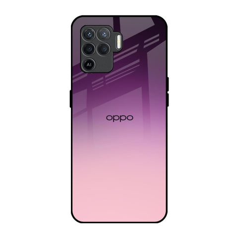 Purple Gradient Glossy case for Oppo F19 Pro