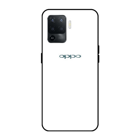 Arctic White Glossy Case for Oppo F19 Pro