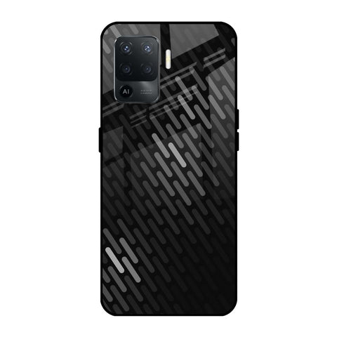 Dark Abstract Pattern Glossy Case For Oppo F19 Pro