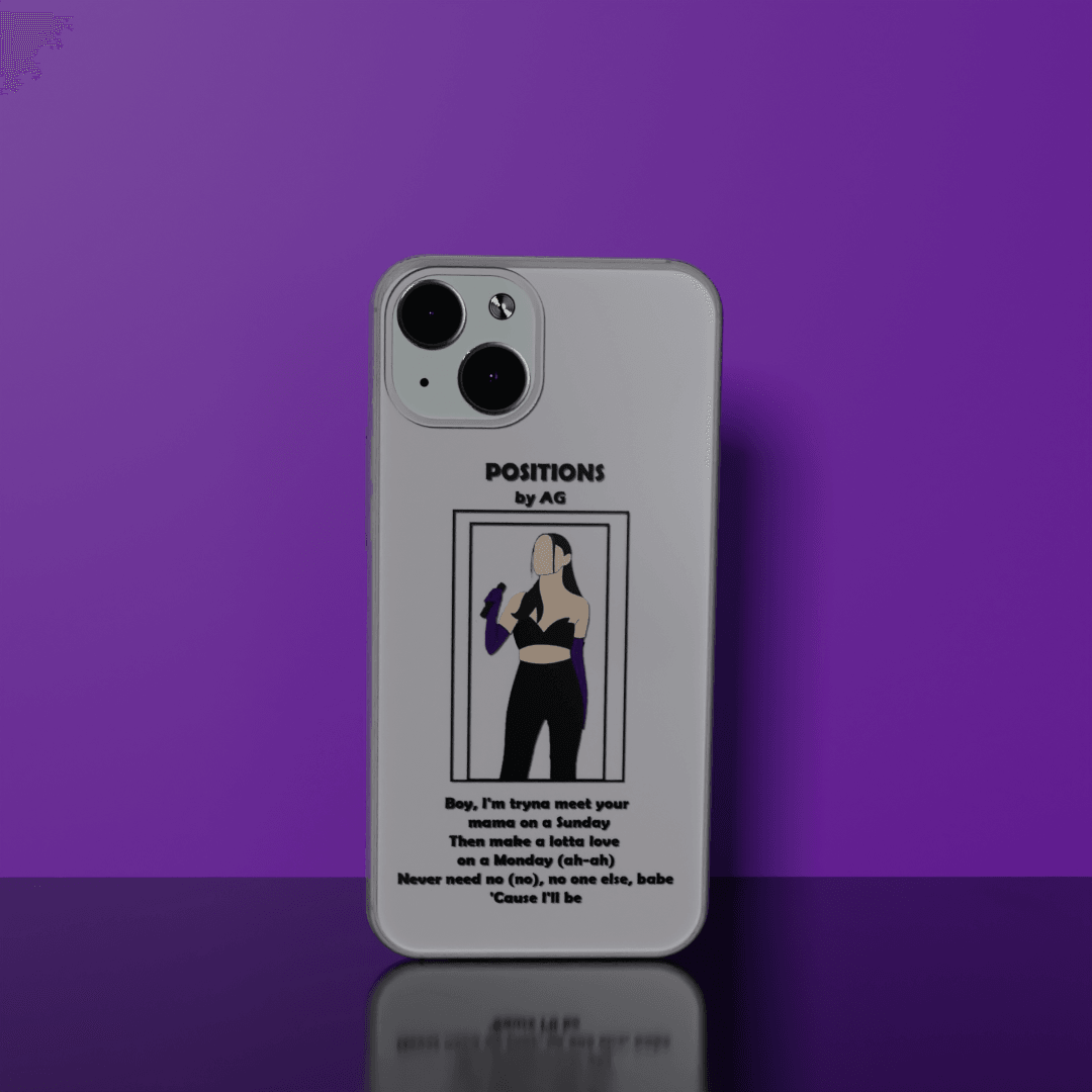 Positions - Soft Transparent Silicon Case Acrylic (Anti Yellow)