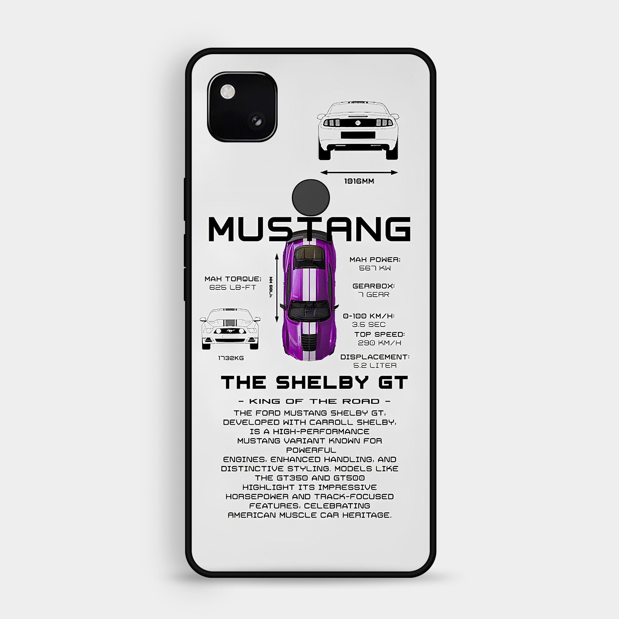 Google Pixel 4a - Wallpaper 028 - Premium Printed Glossy Phone Case