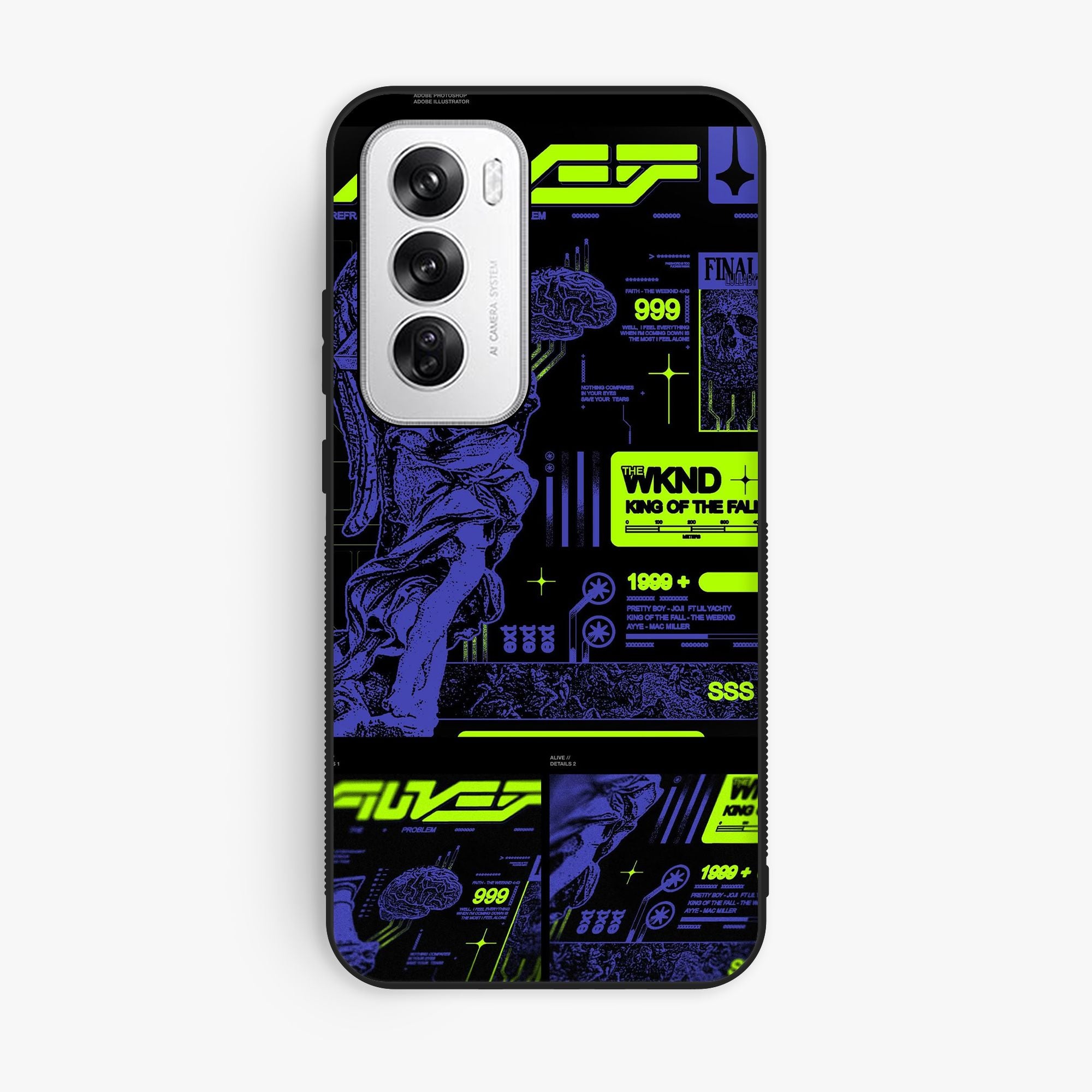 Oppo Reno 12 5g - Wallpaper 084 - Premium Printed Glossy Phone Case