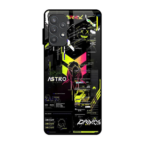 Astro Glitch Glossy Case for Samsung Galaxy A52