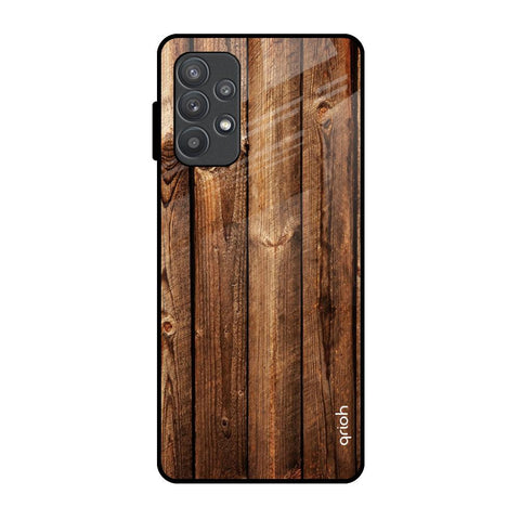 Timber Printed Glossy Case for Samsung Galaxy A52