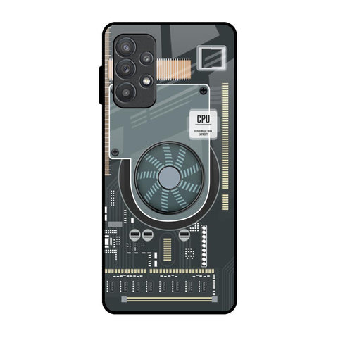 Motherboard Circuit Glossy Case for Samsung Galaxy A52