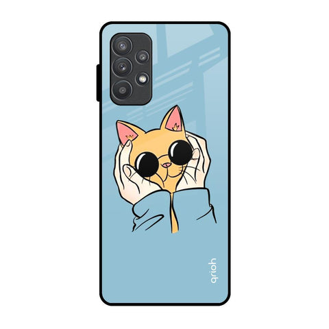 Adorable Cute Kitty Glossy Case For Samsung Galaxy A52
