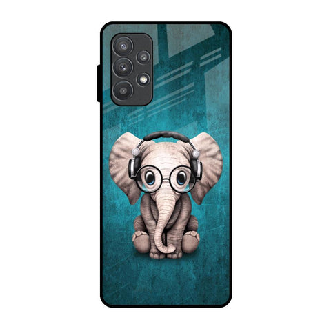 Adorable Baby Elephant Glossy Case For Samsung Galaxy A52